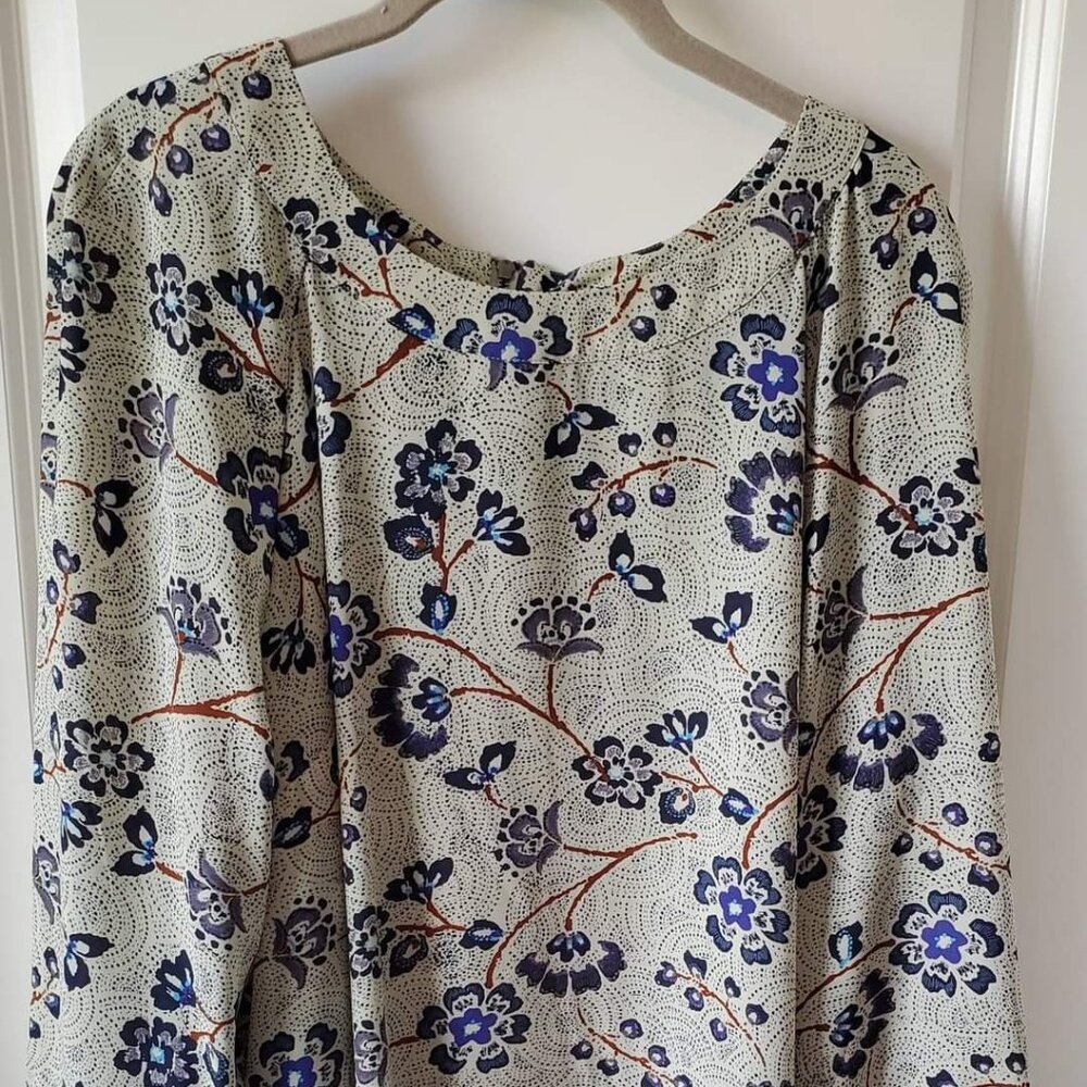 Pretty Les Serein floral long sleeve top from Stitch Fix - Size XL